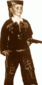 Phil Collins at age 5, an image (now blog-altered) originally appearing in the San Antonio Express-News