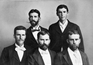 Edward Wilhelm Goeth, a rancher; Conrad A. Goeth, a lawyer; Adolph Carl Goeth, a merchant; Max A. Goeth, a rancher; and Richard A. Goeth, a doctor