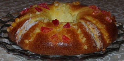 Shannon Costello's rosca de reyes