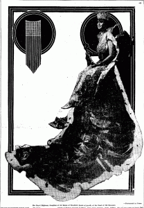 Queen of Arcady, 1915, San Antonio Light