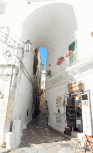 ostuni streetscape