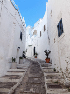 ostuni streetscape