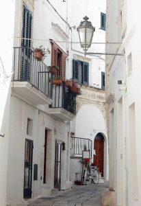 ostuni streetscape