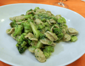 il rifugio della buona stella orecchiette rape