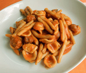 il rifugio della buona stella pasta with meatballs