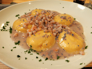 osteria 203 seafood ravioli