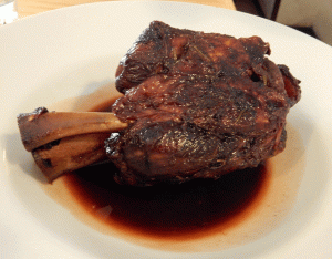 osteria 203 stinco di maiale