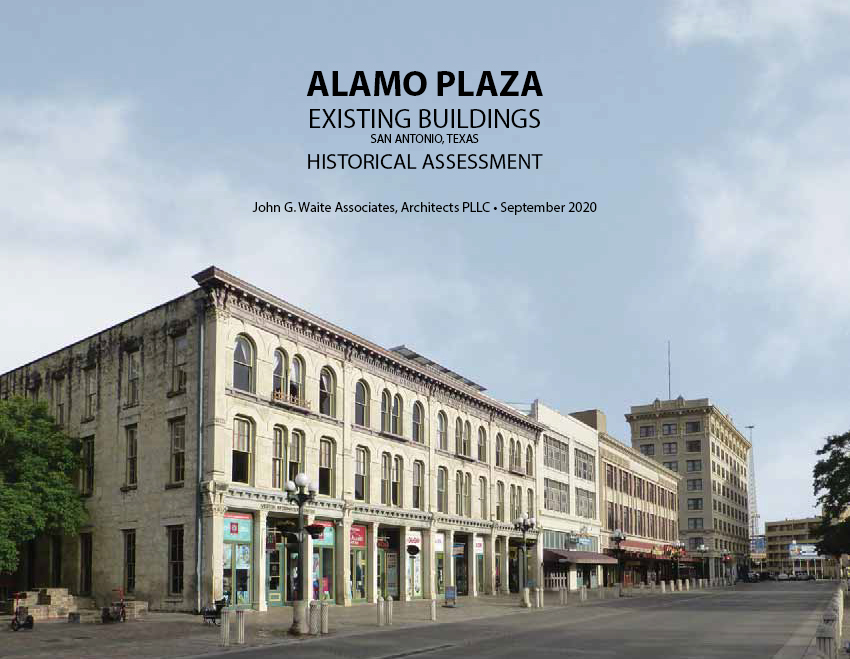 alamo plaza buildings historical assessment