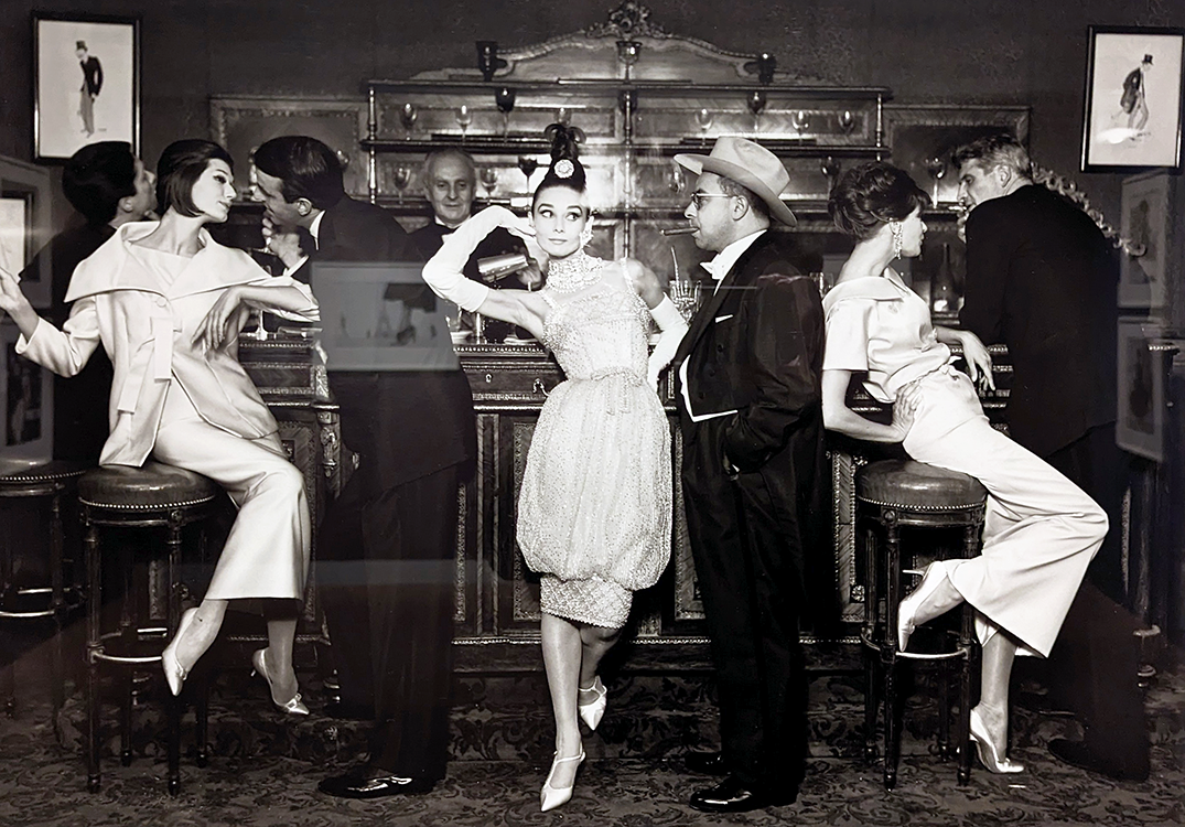 Audrey Hepburn and Art Buchwald