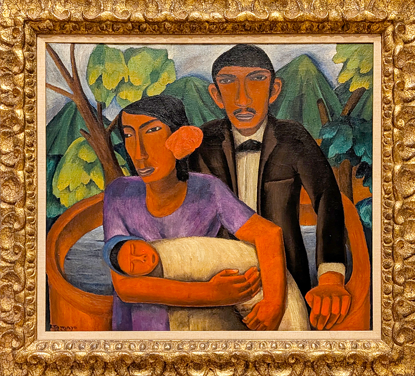 la familia painting by rufino tamayo